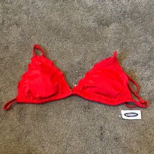 red bikini top!